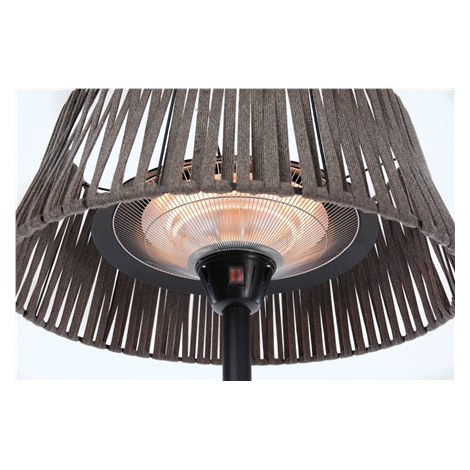 SUNRED | Heater | ARTIX M-SO BROWN, Corda Bright Standing | Infrared | 2100 W | Number of power levels | Suitable for rooms up t - 2
